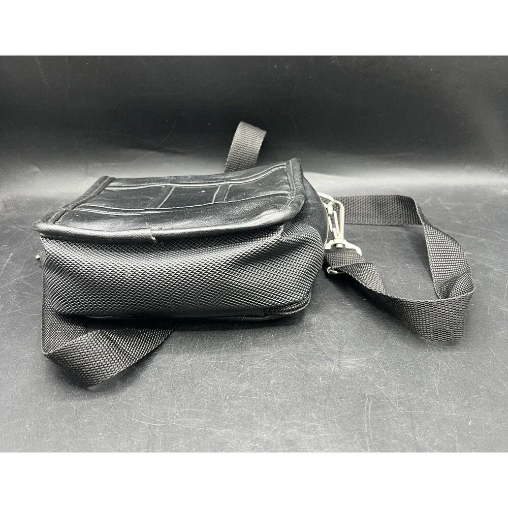 Digital Concepts Camera Carrying Case Crossbody Faux Leather Front Zip